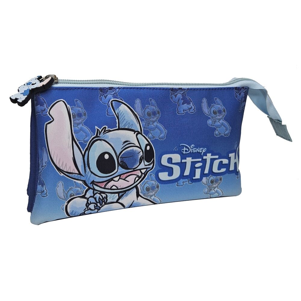 Porta-lápis Stitch Disney triplo
