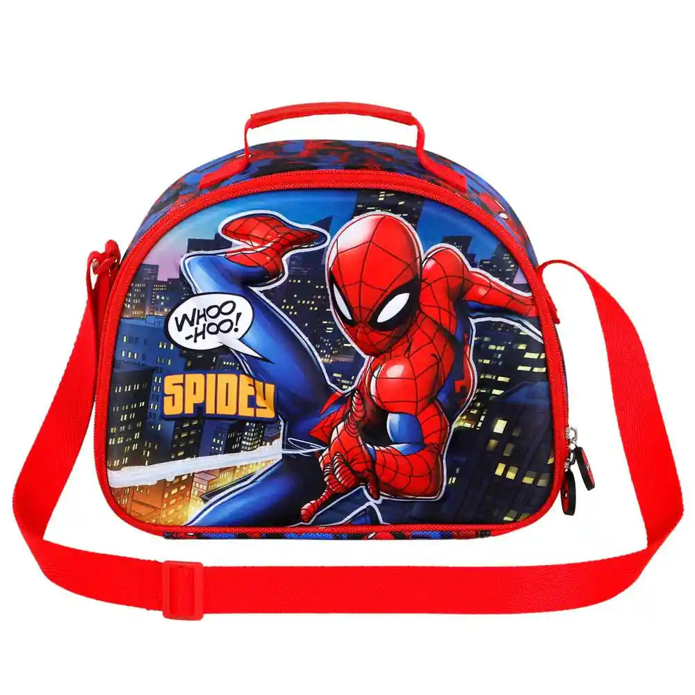 Lancheira Térmica 3D Spider man Mighty Marvel