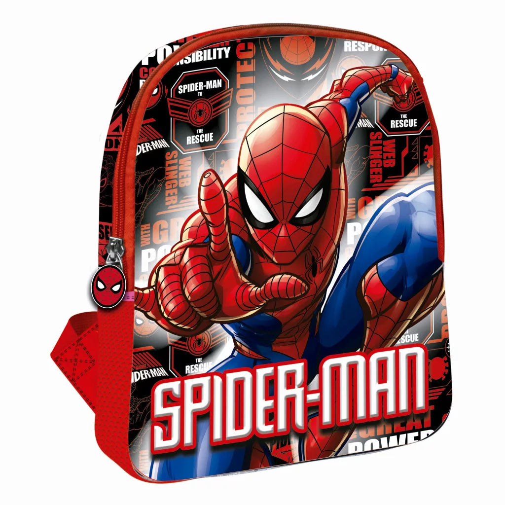 Mochila pré-escolar 3D Homem aranha Spiderman fight on
