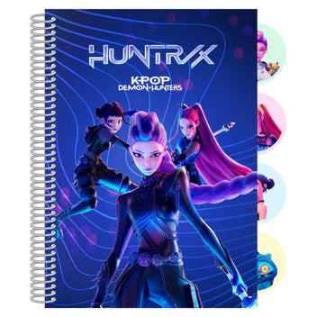Caderno A5 K-Pop Demon Hunters