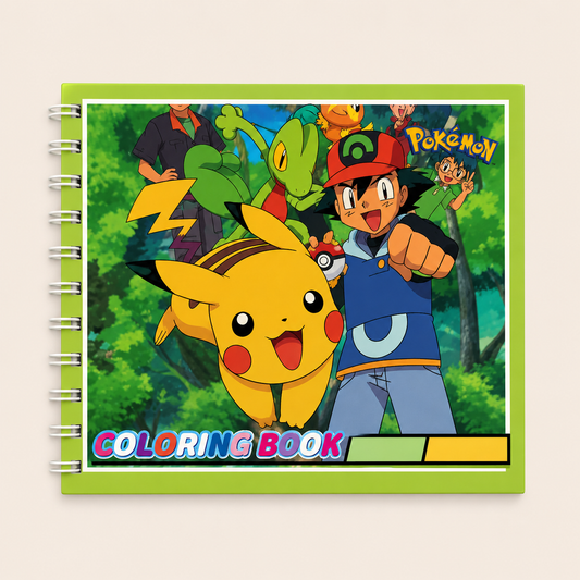 Livros de Pintura Pokemon