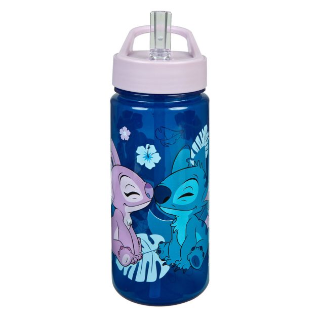 Garrafa Stitch & Angel com Palhinha