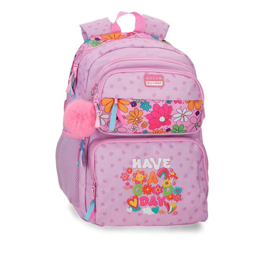 Mochila escolar Movom Good Day adaptável