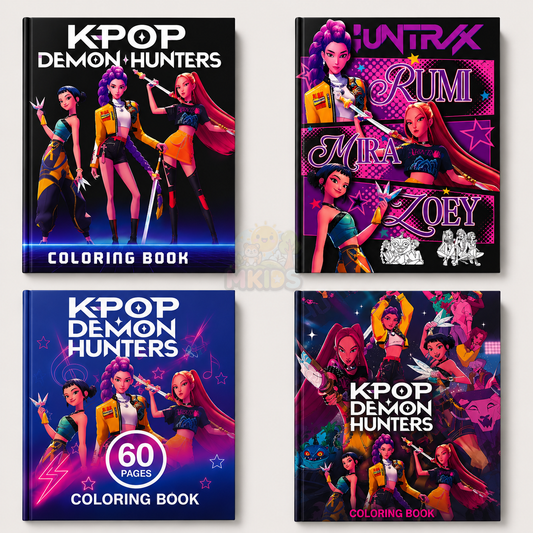 📚 Livros de Pintar Infantis- K POP