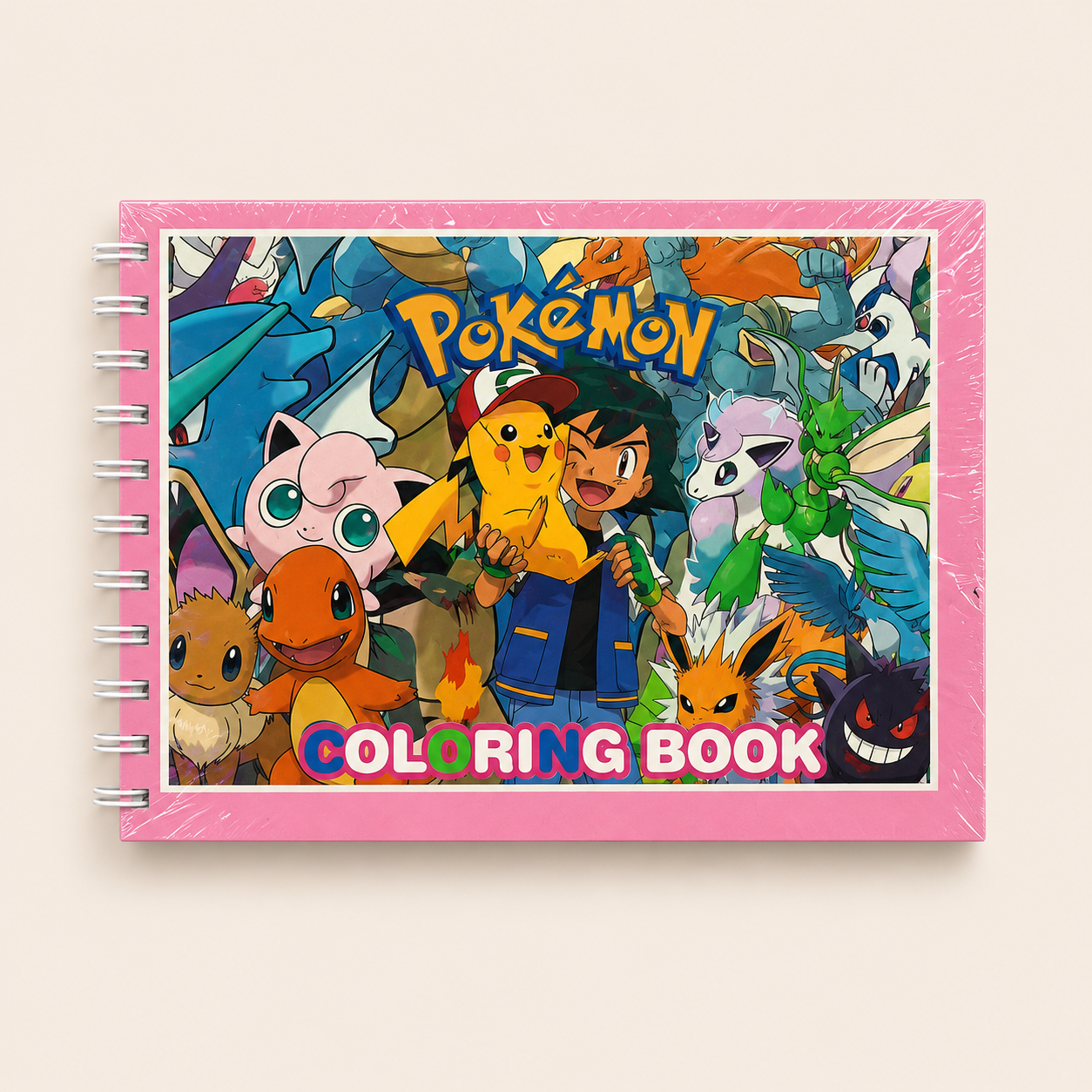 Livros de Pintura Pokemon