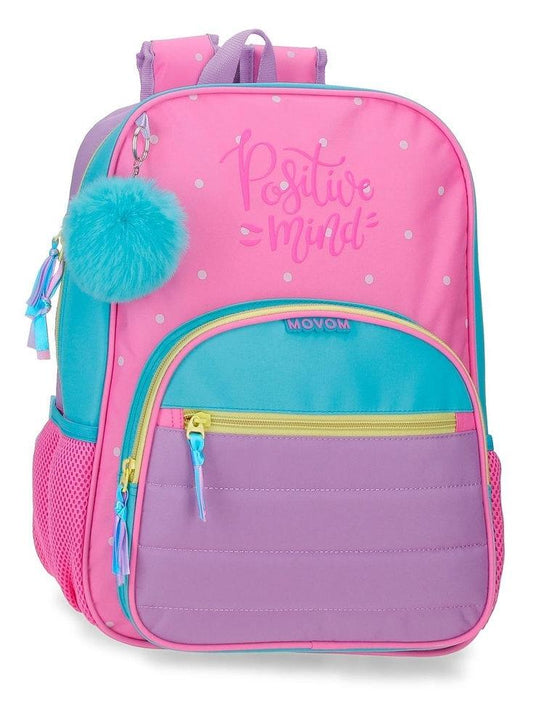 Mochila escolar Movom Positive Mind adaptável