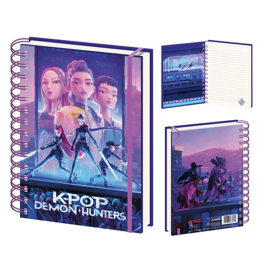 A5 K-Pop Demon Hunters Notebook