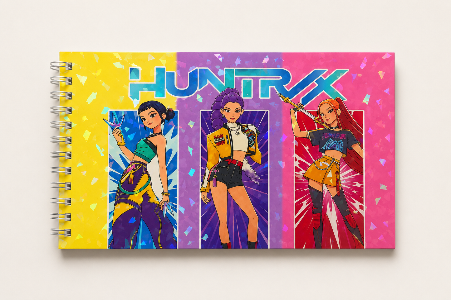 Cadernos de pintar HUNTRIX