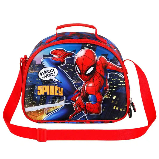 Lancheira Térmica 3D Spider man Mighty Marvel