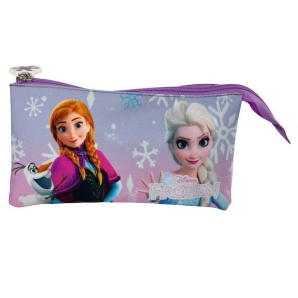 Porta lápis triplo Frozen Disney