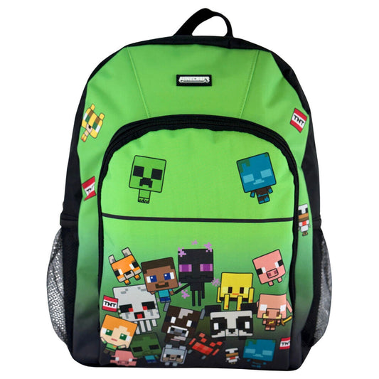 Mochila Escolar Minecraft characters