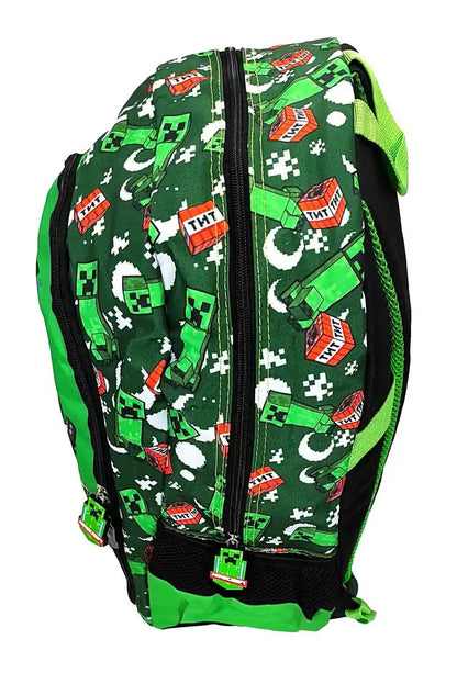 Mochila Escolar Minecraft 43 cms