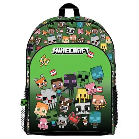 Mochila Escolar Minecraft Characters