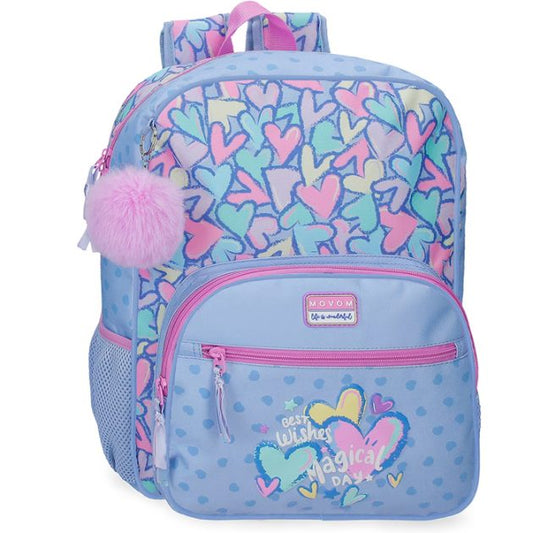 Mochila escolar Movom Good Day adaptável