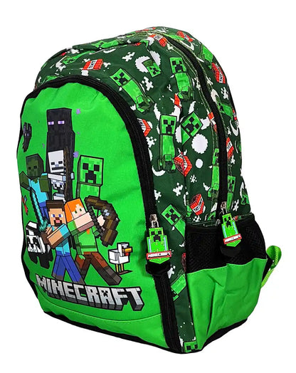 Mochila Escolar Minecraft 43 cms