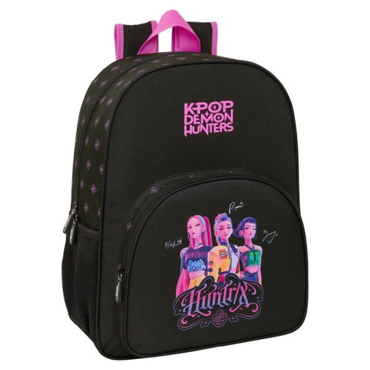 Mochila escolar das Guerreiras do K pop demon hunters