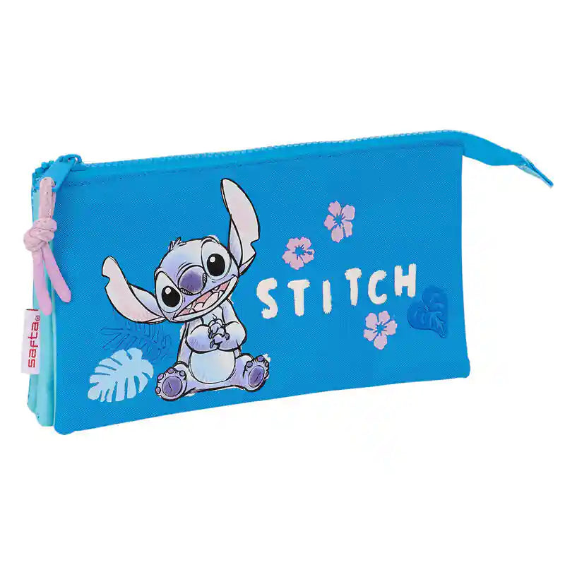 Porta lápis triplo Stitch Havai Disney
