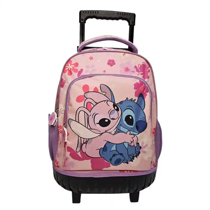 Trolley escolar Stitch & Angel 44cm Disney