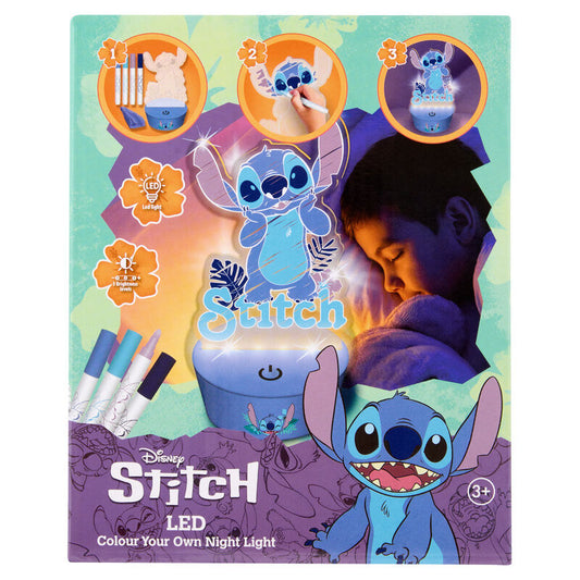 Luz de Presença Stitch para Colorir LED