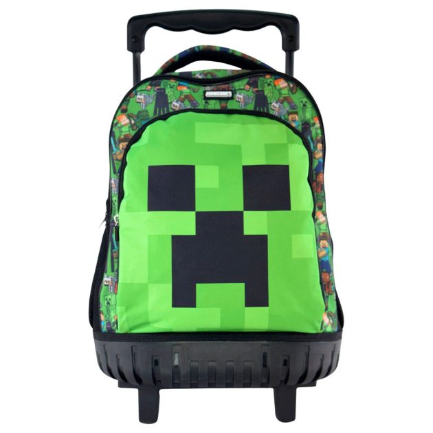 Trolley escolar Minecraft Face 44cm