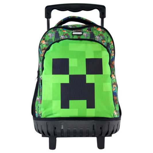 Trolley escolar Minecraft Face 44cm