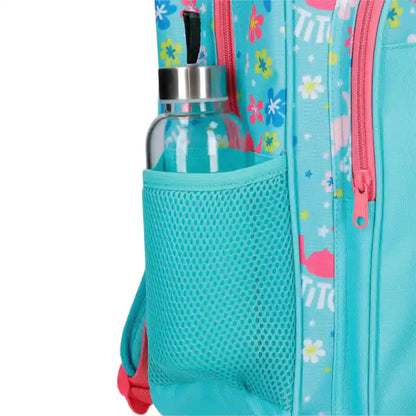 Mochila Escolar STITCH Aloha Azul