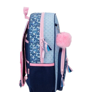 Mochila escolar Movom Spring Vibes adaptável