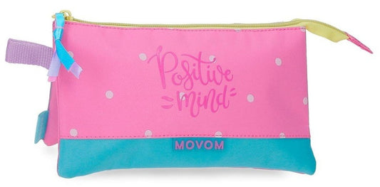Porta lápis triplo Movom Positive Mind