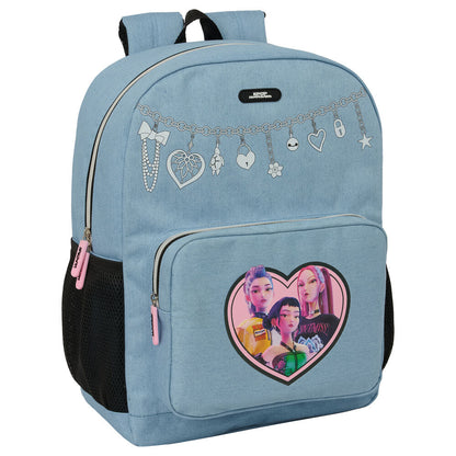 Mochila escolar das Guerreiras do K pop Huntrix