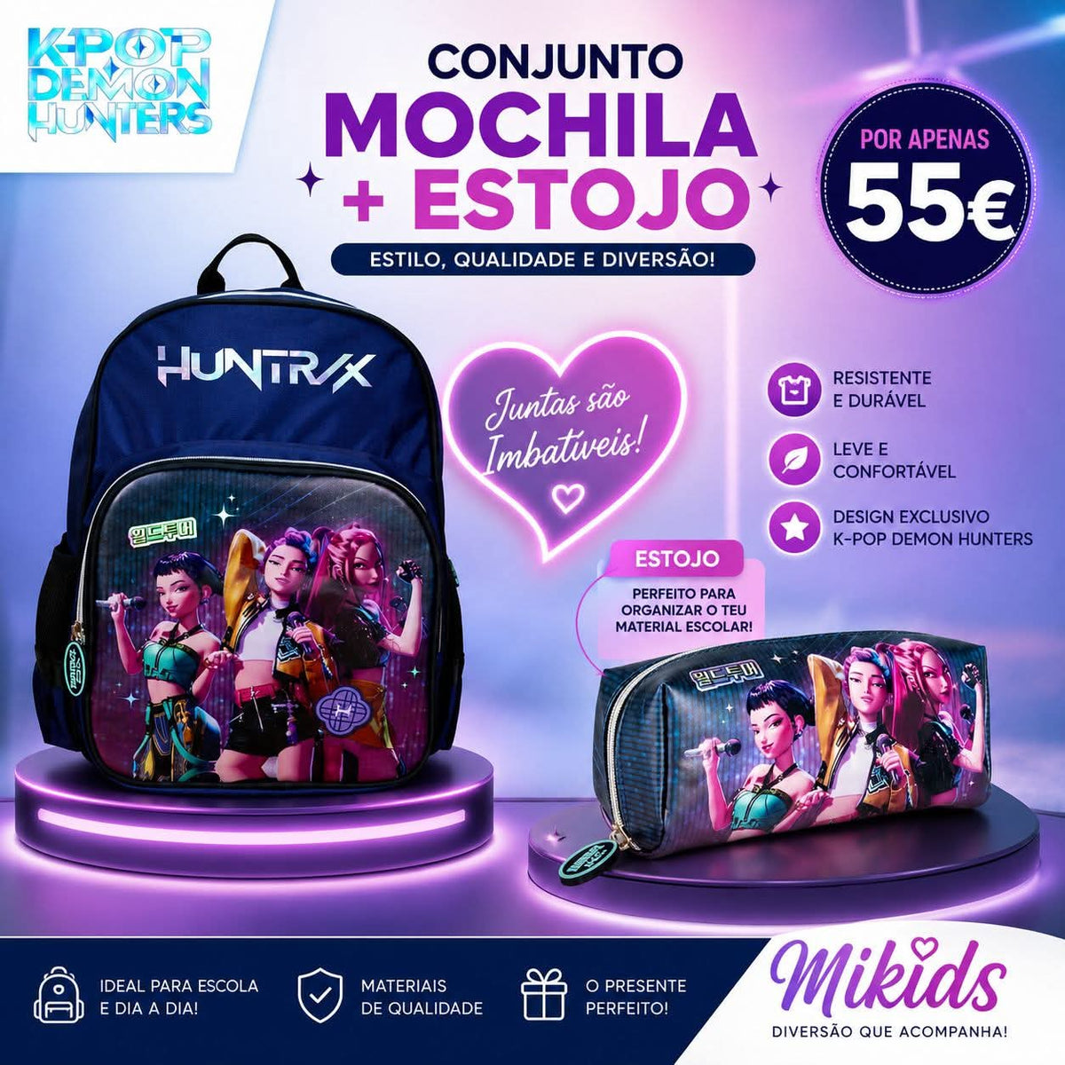 Conjunto Escolar K pop